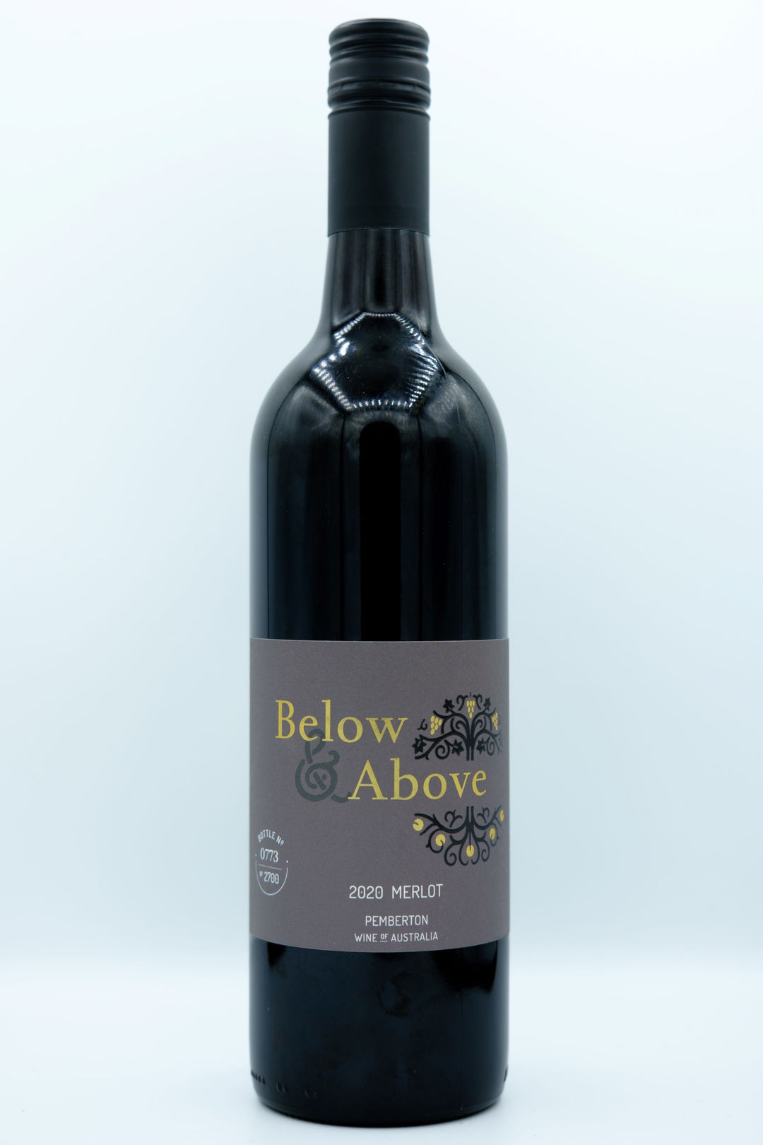 Below & Above Estate Vineyard Merlot 2019