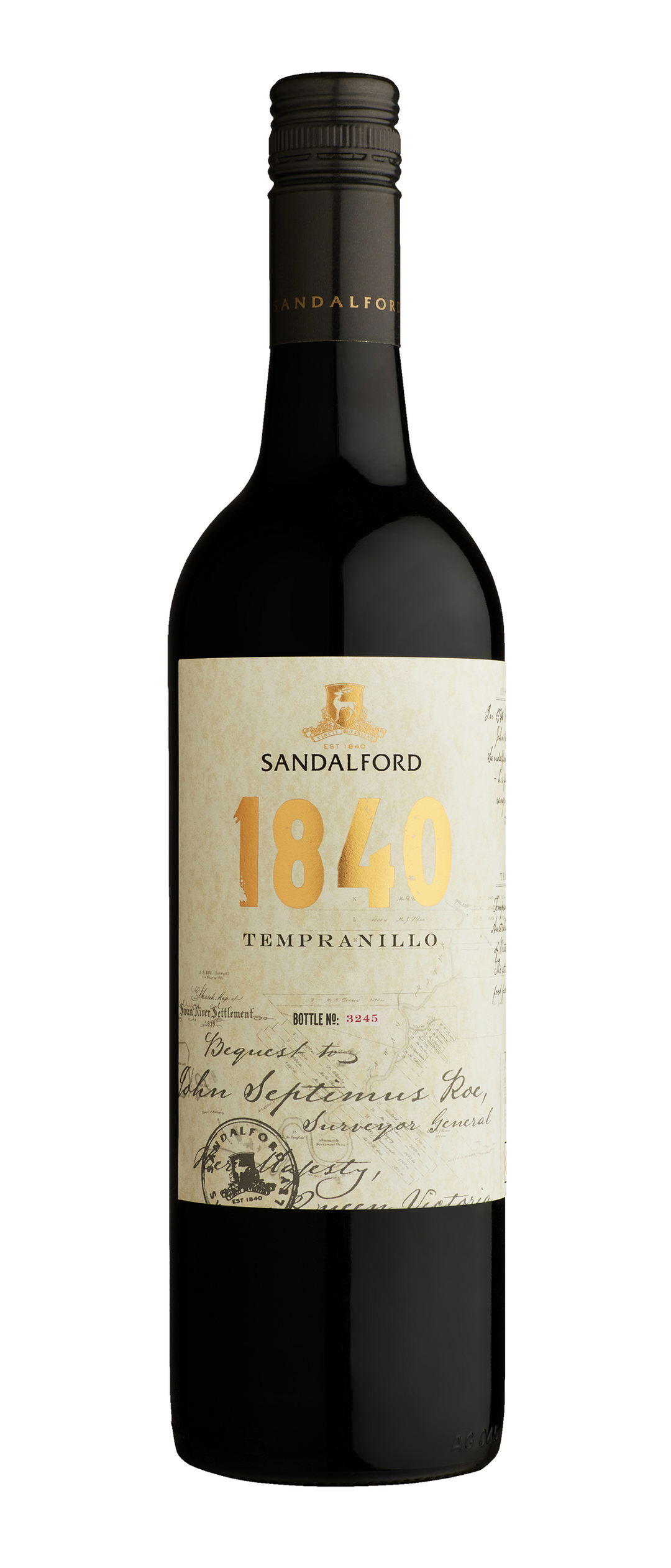 Sandalford 1840 tempranillo 2023