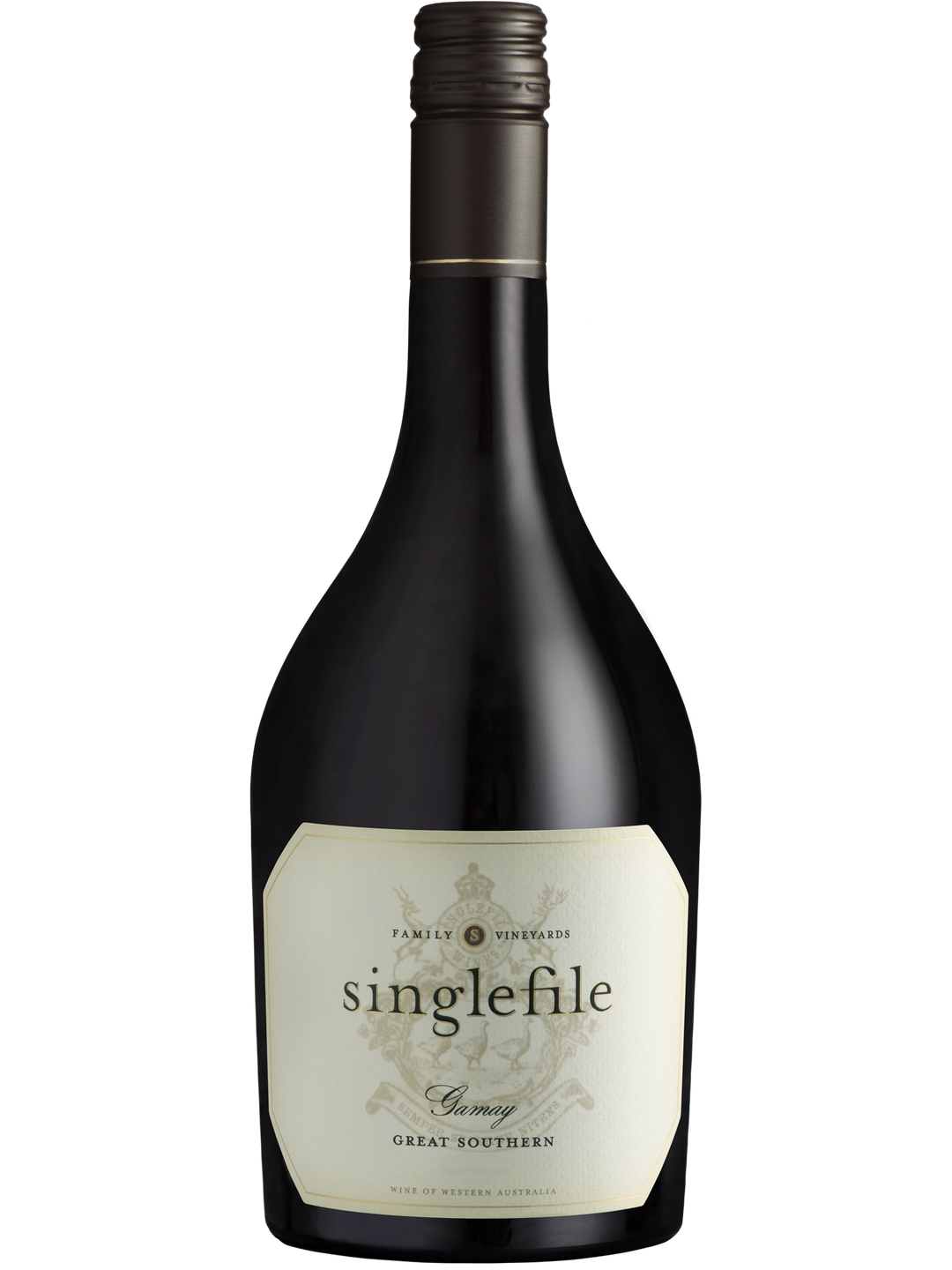 Singlefile Great Southern gamay 2025