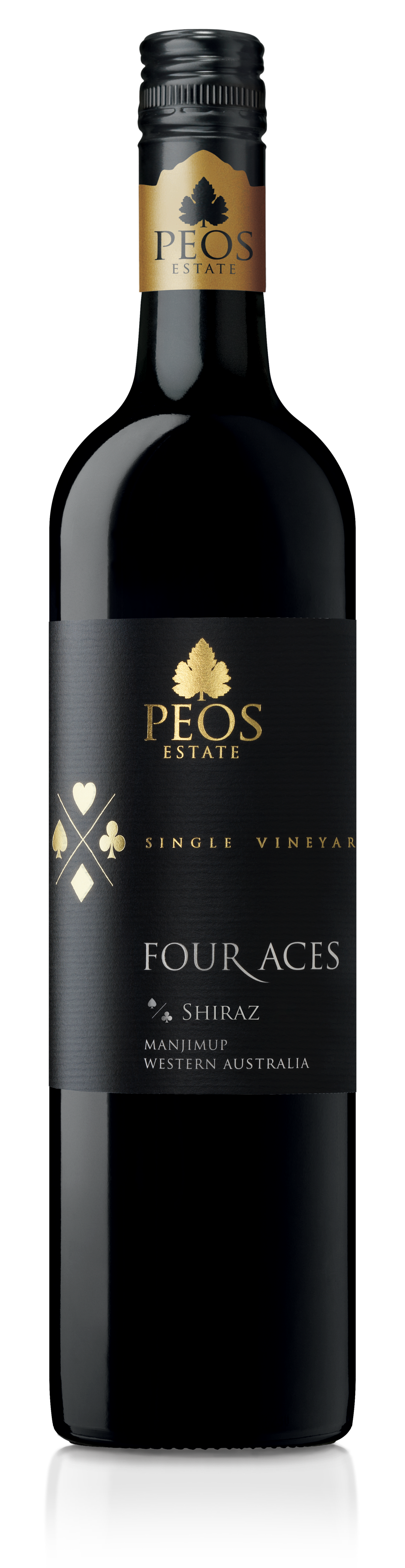 Peos Estate Single Vineyard Four Aces shiraz 2020