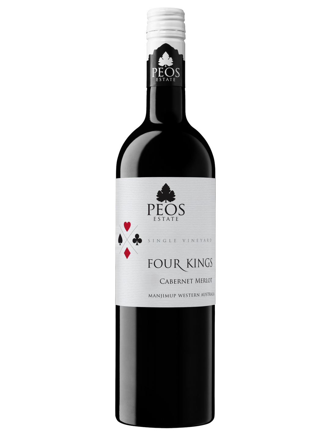 Peos Estate Single Vineyard Four Kings cabernet merlot 2025