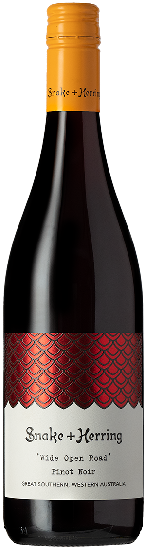 Snake + Herring Wide Open Road pinot noir 2025
